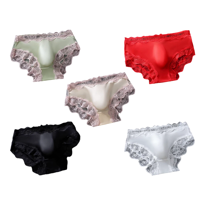 Men's sexy lace briefs