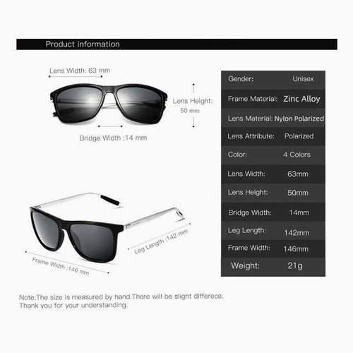 Designed Men Polarized Sunglasses