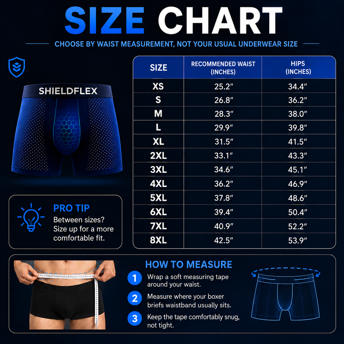 ShieldFlex™ Ultimate Leak-Lock Bamboo Briefs V2