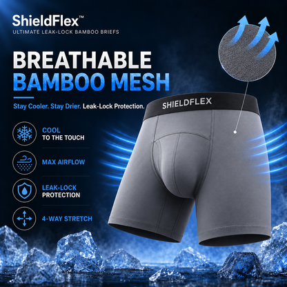 ShieldFlex™ Ultimate Leak-Lock Bamboo Briefs V2