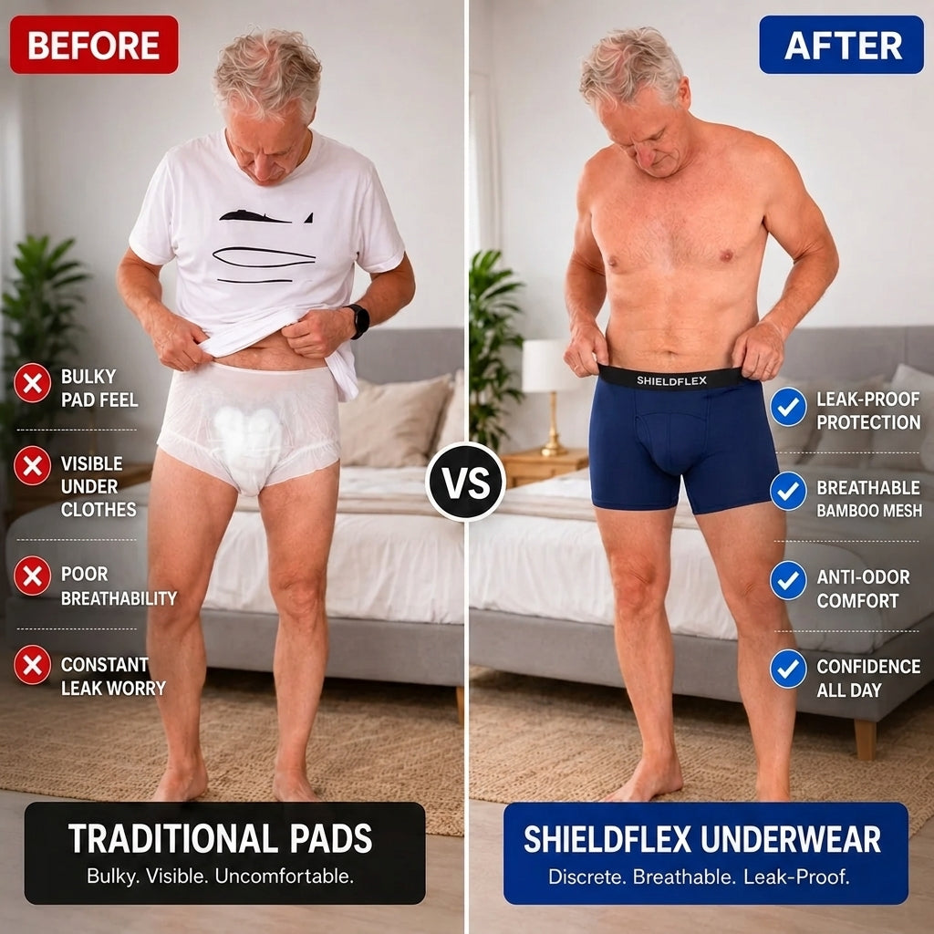 ShieldFlex™ Ultimate Leak-Lock Bamboo Briefs V2
