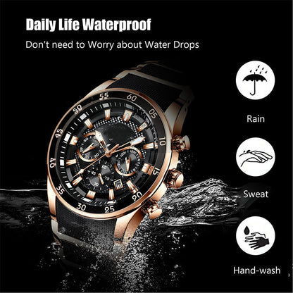 Men's Waterproof Quartz Watch
