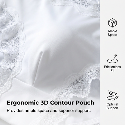 Men's sexy lace briefs