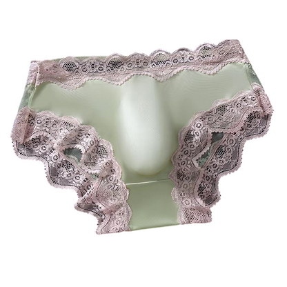 Men's sexy lace briefs